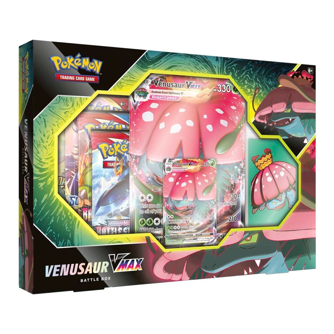 Pokémon Sword &amp; Shield Venusaur VMAX Battle Box