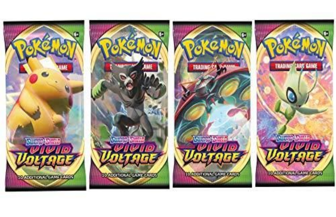 Pokémon Sword &amp; Shield Vivid Voltage Loose Booster Pack | SWSH04