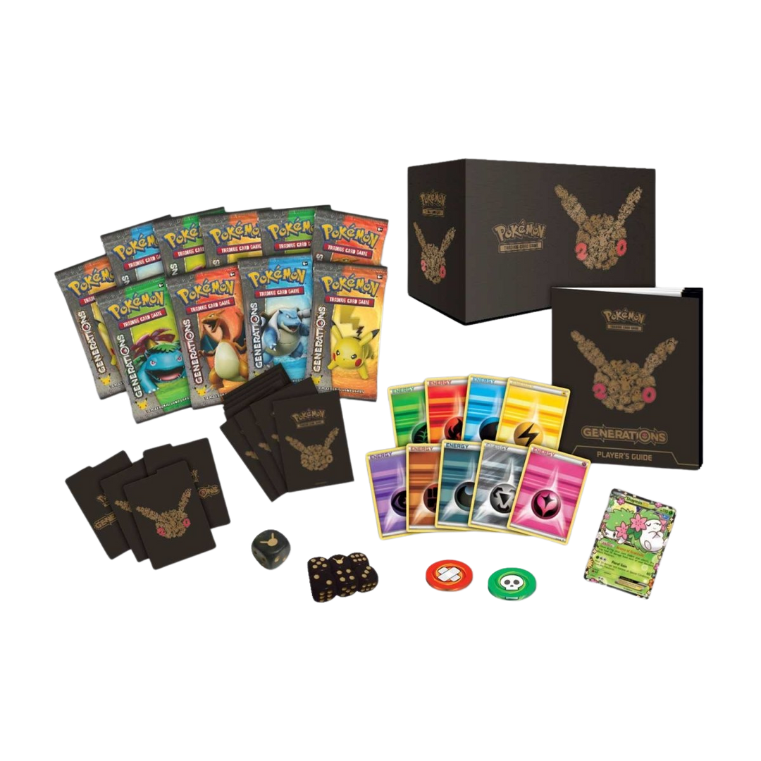 Pokémon XY Generations Elite Trainer Box (ETB) | XY9.5 content