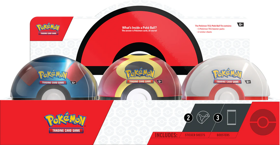 Pokémon Scarlet & Violet Poké Ball Tin Q4 2025