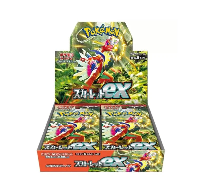 Pokemon Japanese TCG: Scarlet & Violet SV1V Scarlet Ex Booster Box