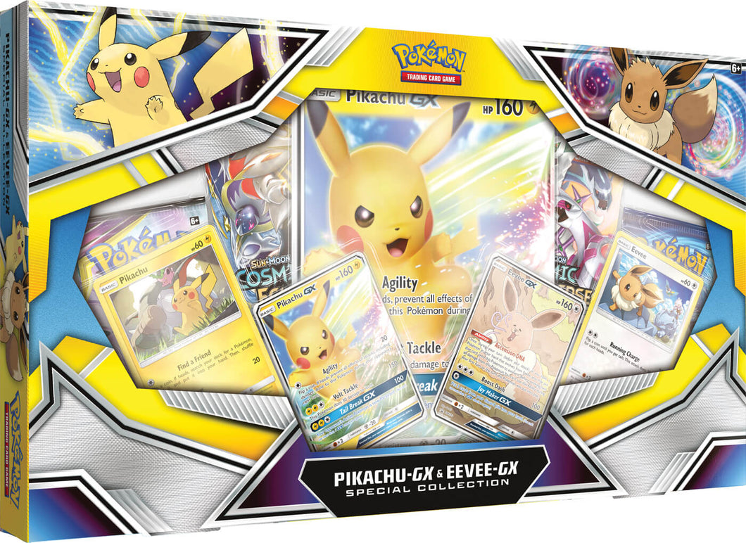 Pokemon Pikachu Gx & Eevee Gx Special Collection (Damaged)