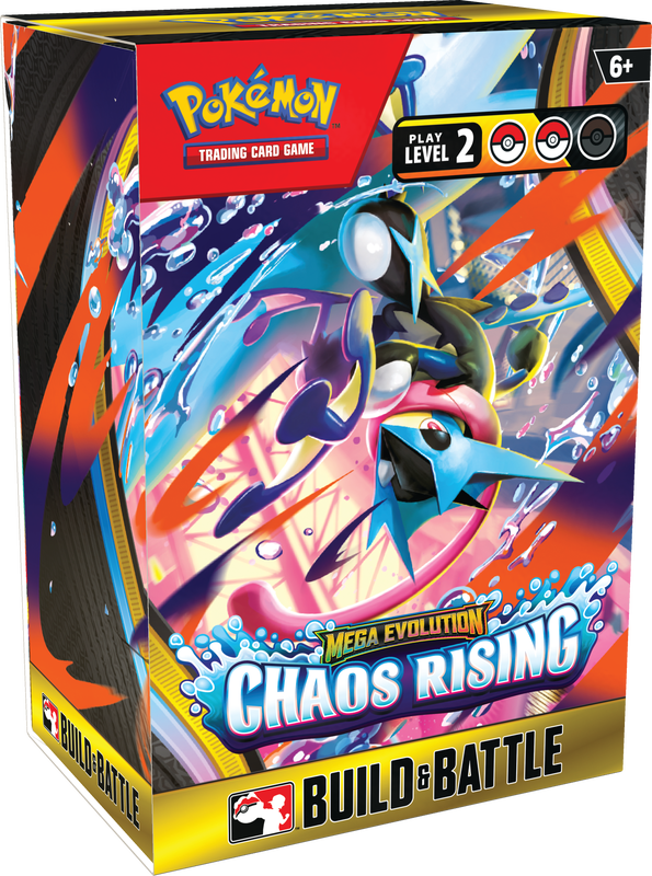 Pokémon Mega Evolution Chaos Rising Build &amp; Battle Box | ME04 (PRE-ORDER)