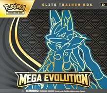 Load image into Gallery viewer, Pokemon TCG: Mega Evolution ME01 Elite Trainer Box Mega Lucario
