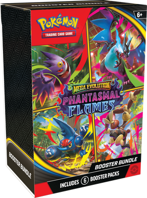 Pokemon TCG: Mega Evolution Phantasmal Flames Booster Bundle