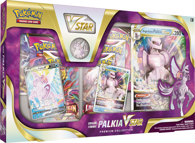 Pokemon TCG: Sword & Shield Origin Forme Palkia Vstar Premium Collection Box