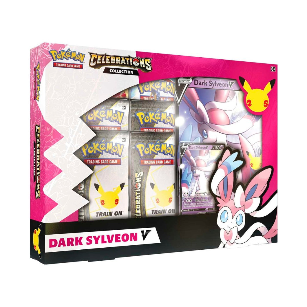 Pokemon TCG: Sword & Shield SWSH7.5 Dark Sylveon Celebration Collection Box