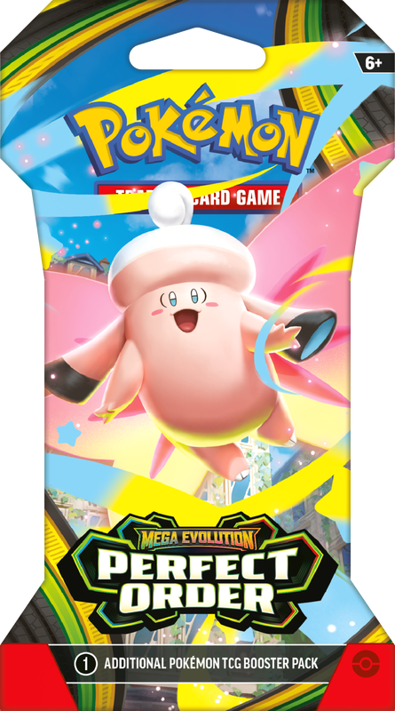 Pokémon Mega Evolution Perfect Order Sleeved Pack | ME03 - Mega Clefable