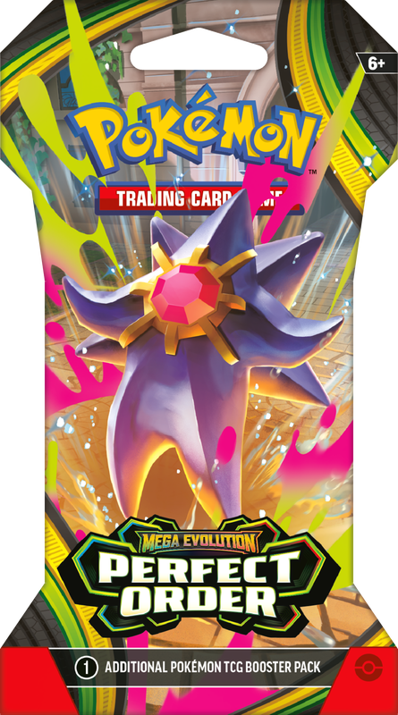 Pokémon Mega Evolution Perfect Order Sleeved Pack | ME03 - Mega Starmie