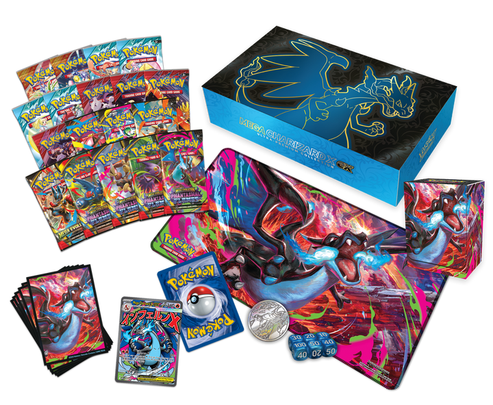 Pokémon Mega Evolution Charizard X Ex Ultra Premium Collection Box (UPC)