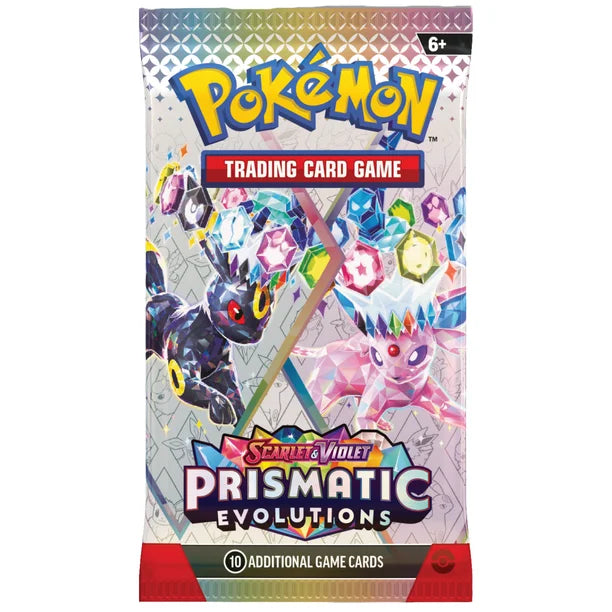 Pokemon TCG: Scarlet & Violet SV8.5 Prismatic Evolutions Loose Booster Pack