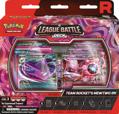 Pokemon TCG: Scarlet & Violet Team Rocket's Mewtwo Ex League Battle Deck