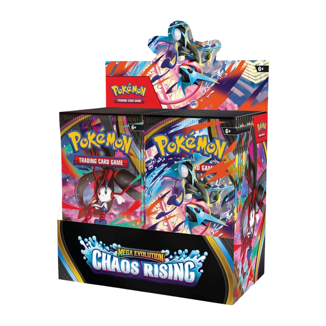 Pokémon Mega Evolution Chaos Rising Booster Box | ME04 (PRE-ORDER)
