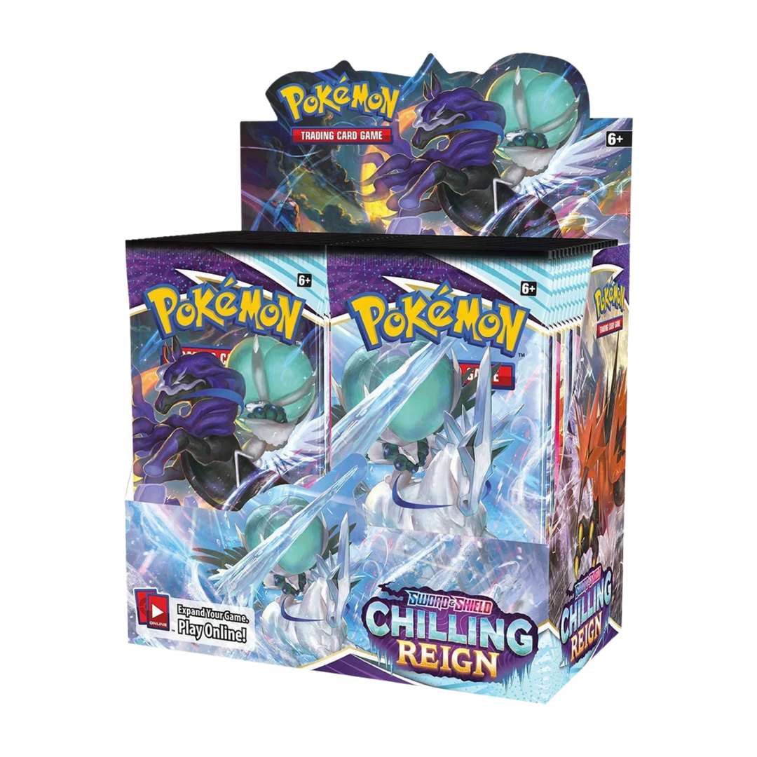 Pokémon Sword &amp; Shield Chilling Reign Booster Box | SWSH06
