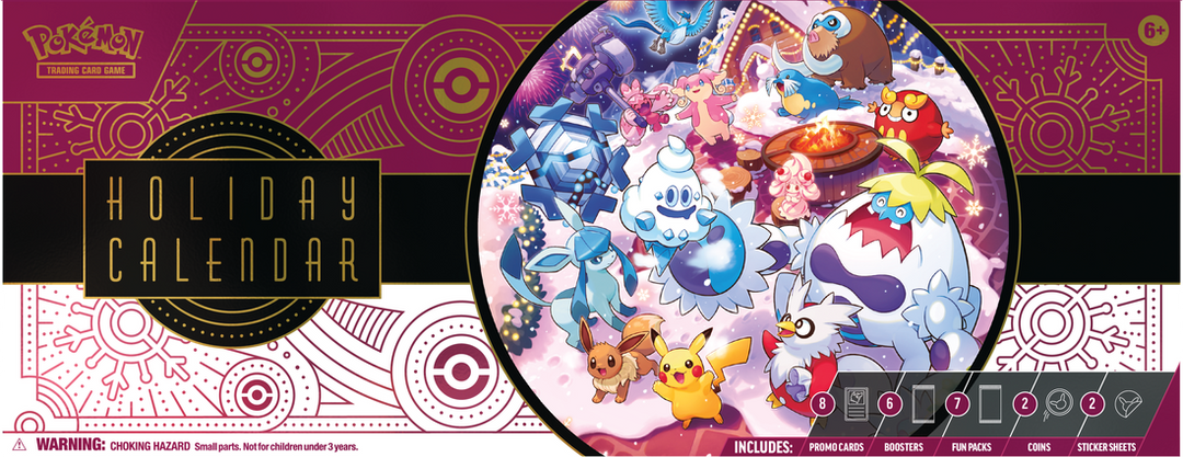 Pokémon Scarlet &amp; Violet Holiday Calendar 2025