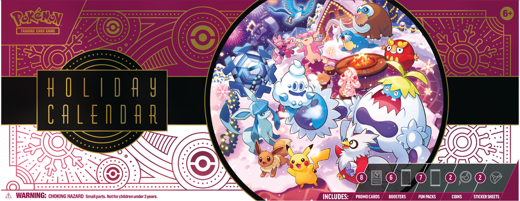 Pokemon TCG: Scarlet & Violet Holiday Calendar 2025