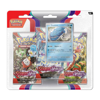 Pokemon TCG: Scarlet & Violet SV01 Base Set 3 Pack Blister Dondozo