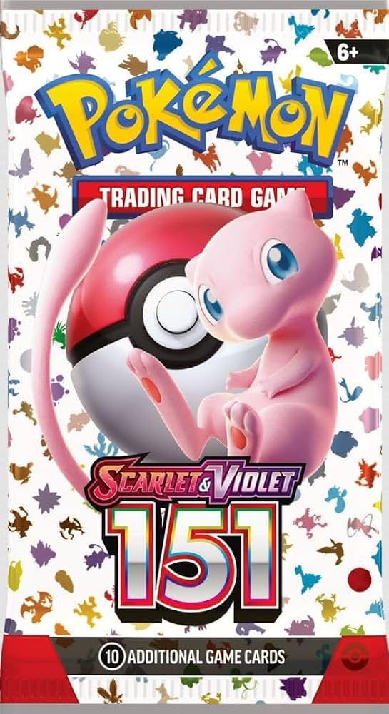 Pokemon TCG: Scarlet & Violet SV3.5 MEW151 Loose Booster Pack