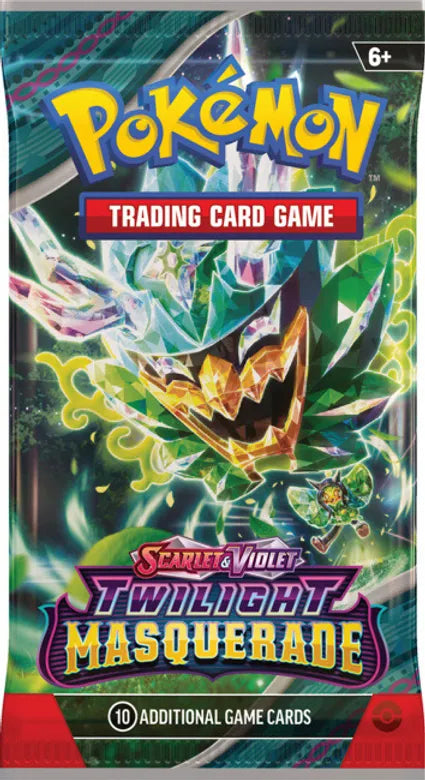 Pokemon TCG: Scarlet & Violet SV6 Twilight Masquerade Loose Booster Pack