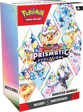 Pokemon TCG: Scarlet & Violet SV8.5 Prismatic Evolutions Booster Bundle