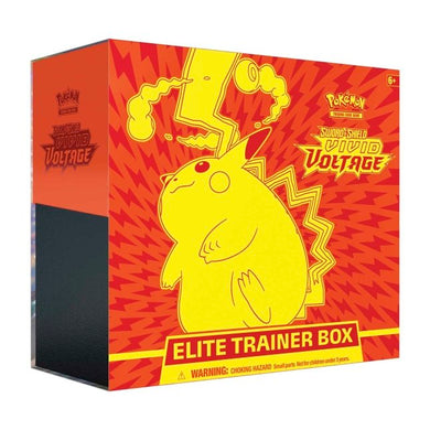 Pokemon TCG: Sword & Shield SWSH4 Vivid Voltage Elite Trainer Box