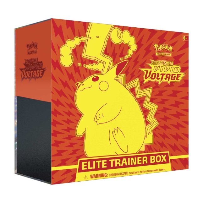 Pokemon TCG: Sword & Shield SWSH4 Vivid Voltage Elite Trainer Box