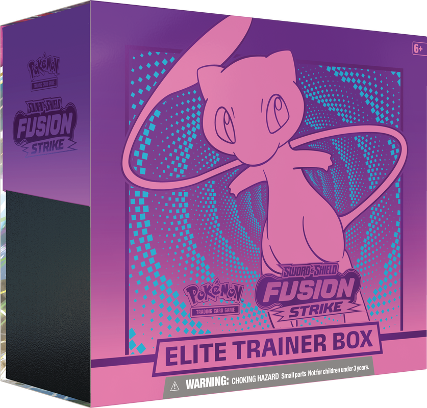 Pokemon TCG: Sword & Shield SWSH8 Fusion Strike Elite Trainer Box