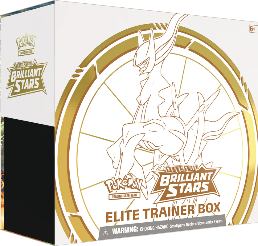 Pokemon TCG: Sword & Shield SWSH9 Brilliant Stars Elite Trainer Box