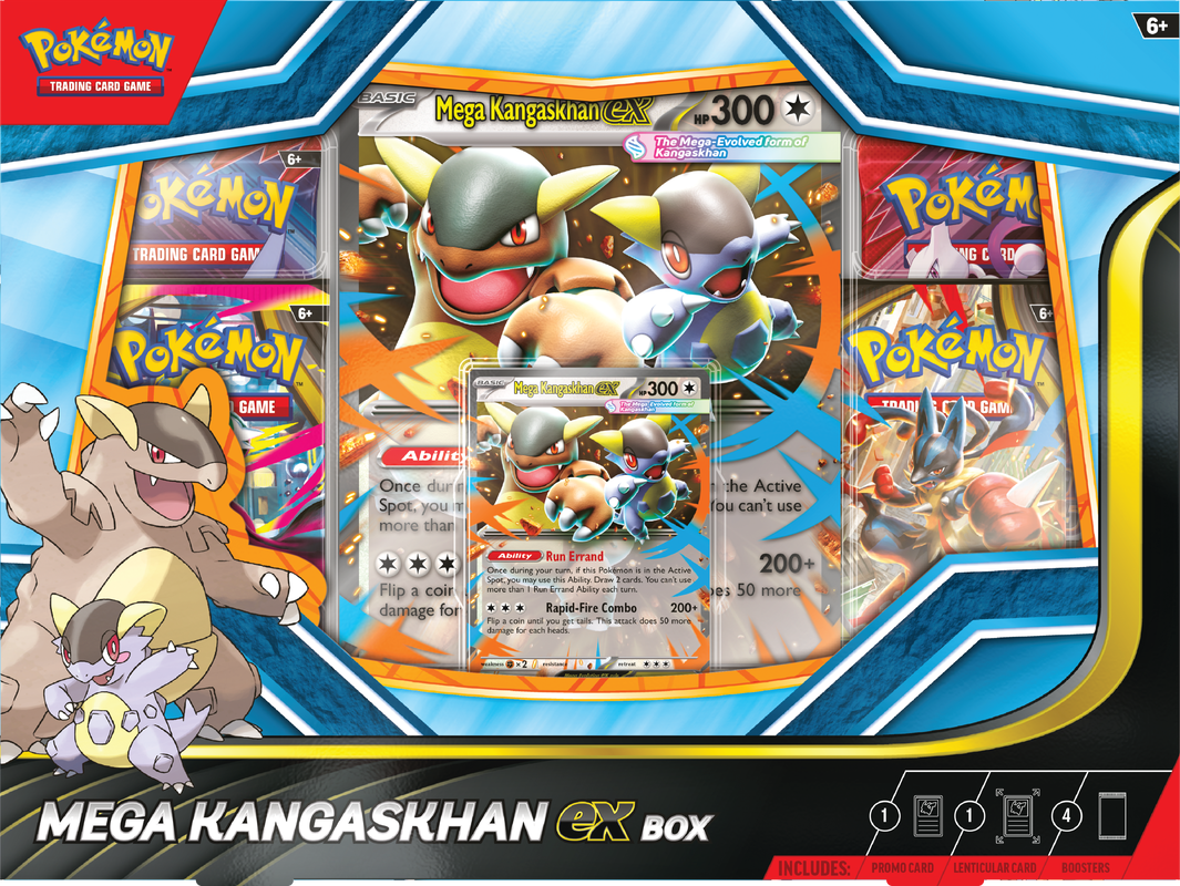 Pokémon Mega Evolution Mega Kangaskhan Ex Collection Box