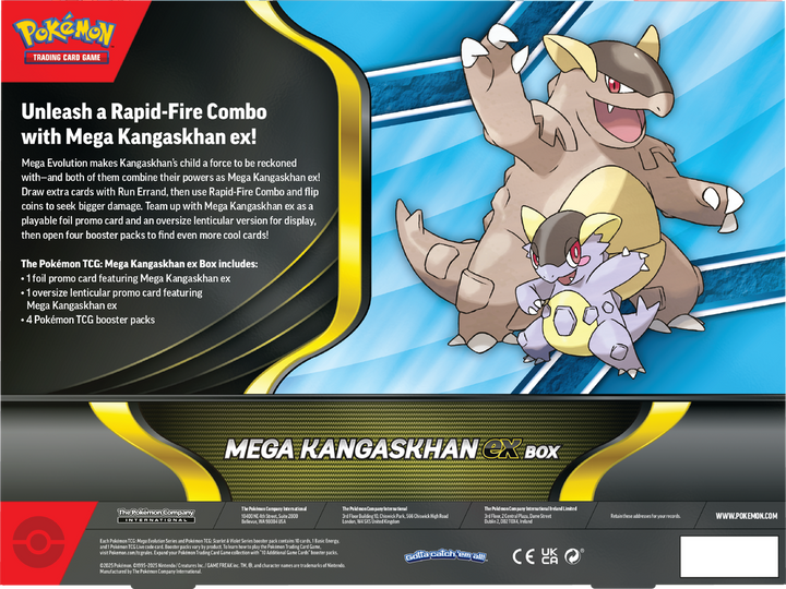 Pokémon Mega Evolution Mega Kangaskhan Ex Collection Box