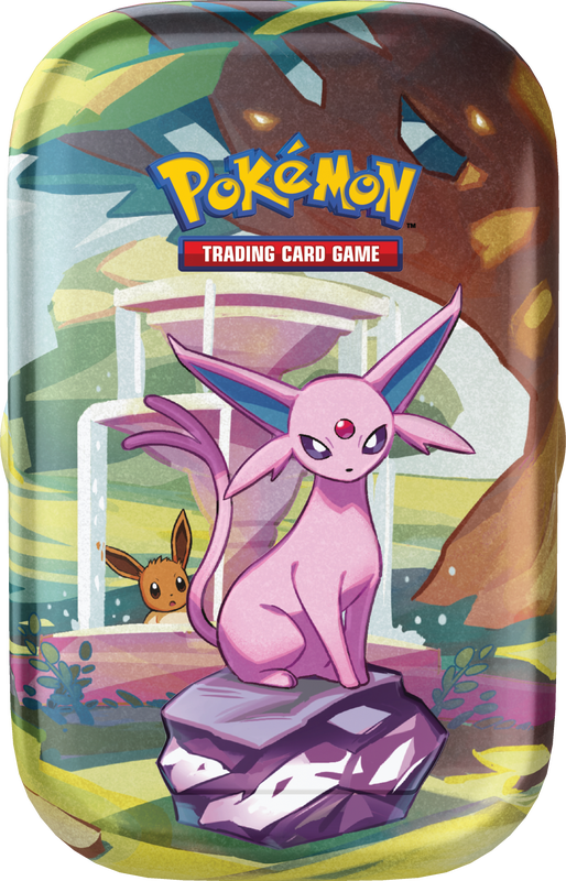 Pokémon Scarlet &amp; Violet Prismatic Evolutions Mini Tin | SV8.5