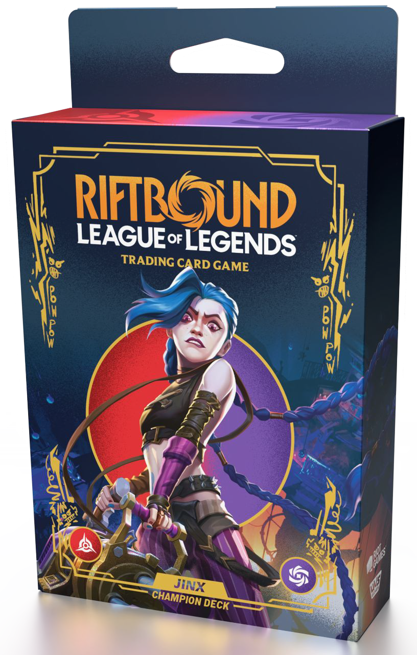 Riftbound League Of Legends TCG: Champion Deck Jinx