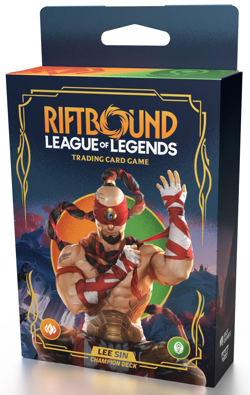 Riftbound League Of Legends TCG: Champion Deck Lee Sin