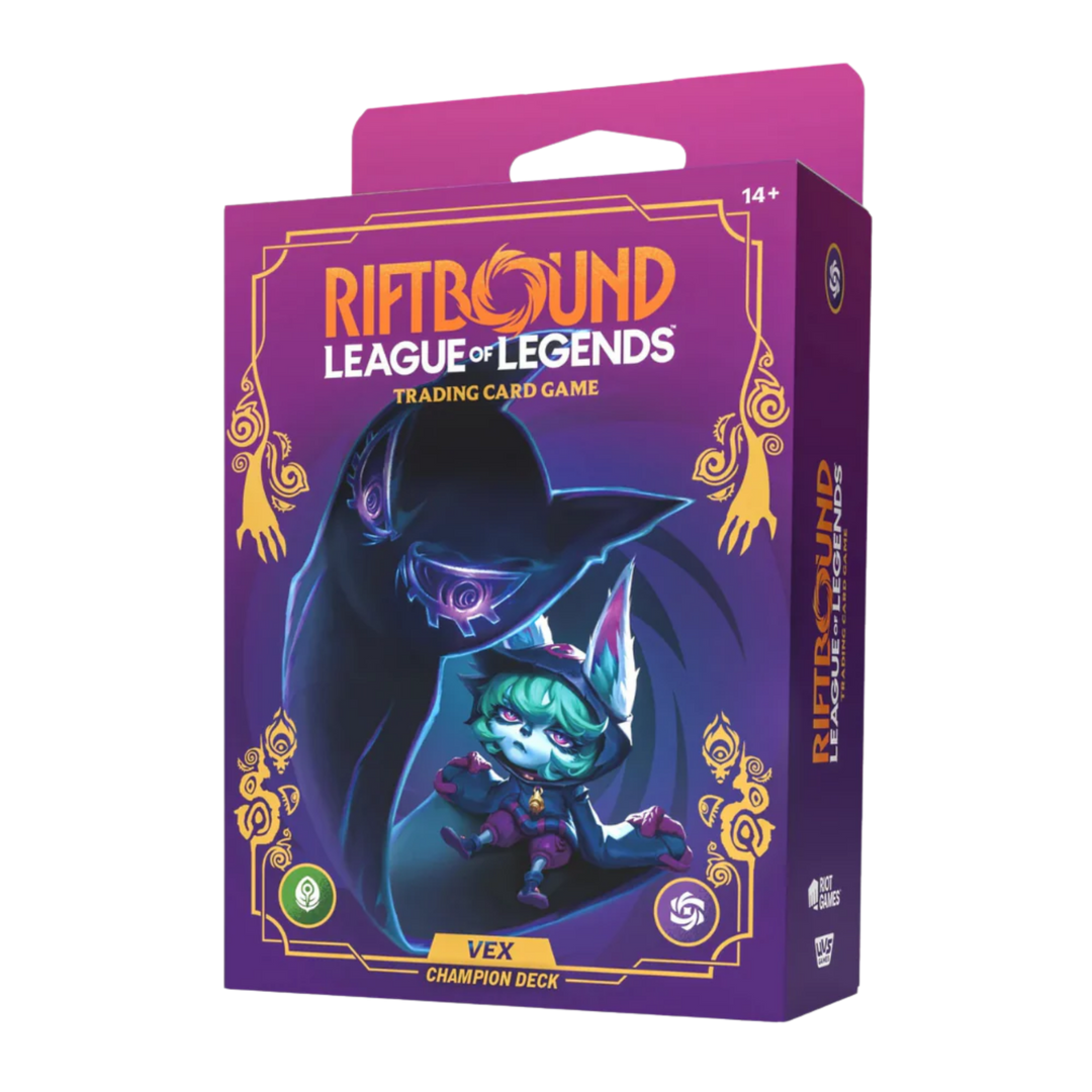 Riftbound League Of Legends TCG: Unleashed Champion Deck Vex