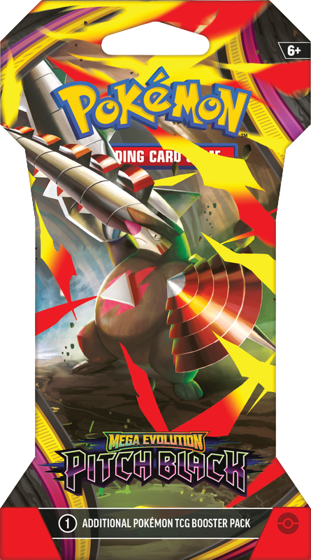 Pokémon Mega Evolution Pitch Black Sleeved Pack | ME05