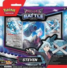 Load image into Gallery viewer, Pokemon TCG: Scarlet &amp; Violet Rival Battle Deck Box Steven (PRE-ORDER)

