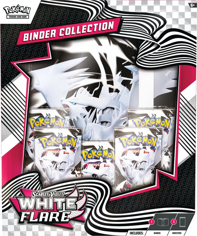 Pokemon TCG: Scarlet & Violet White Flare SV10.5 Binder Collection (PRE-ORDER)