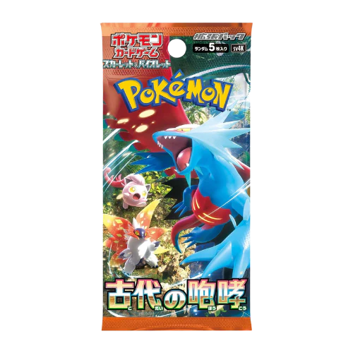 Pokemon Japanese TCG: Scarlet & Violet SV4K Ancient Roar Loose Booster Pack