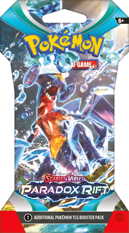 Pokémon Scarlet &amp; Violet Paradox Rift Sleeved Pack | SV04