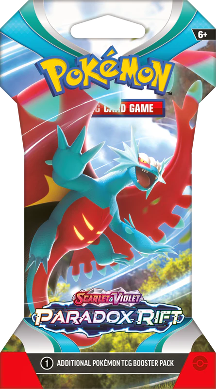 Pokémon Scarlet &amp; Violet Paradox Rift Sleeved Pack | SV04