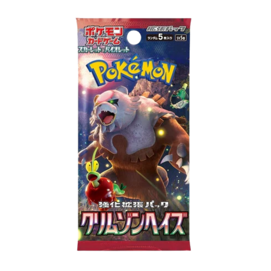 Pokémon Japanese Crimson Haze Loose Pack (SV5A)