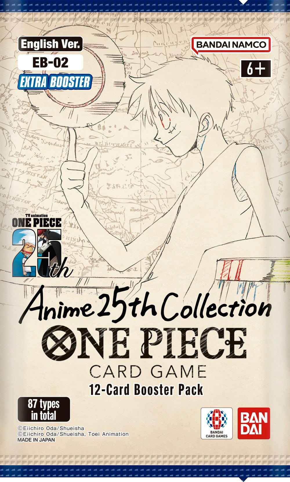 One Piece CG: EB-02 Loose Booster Pack