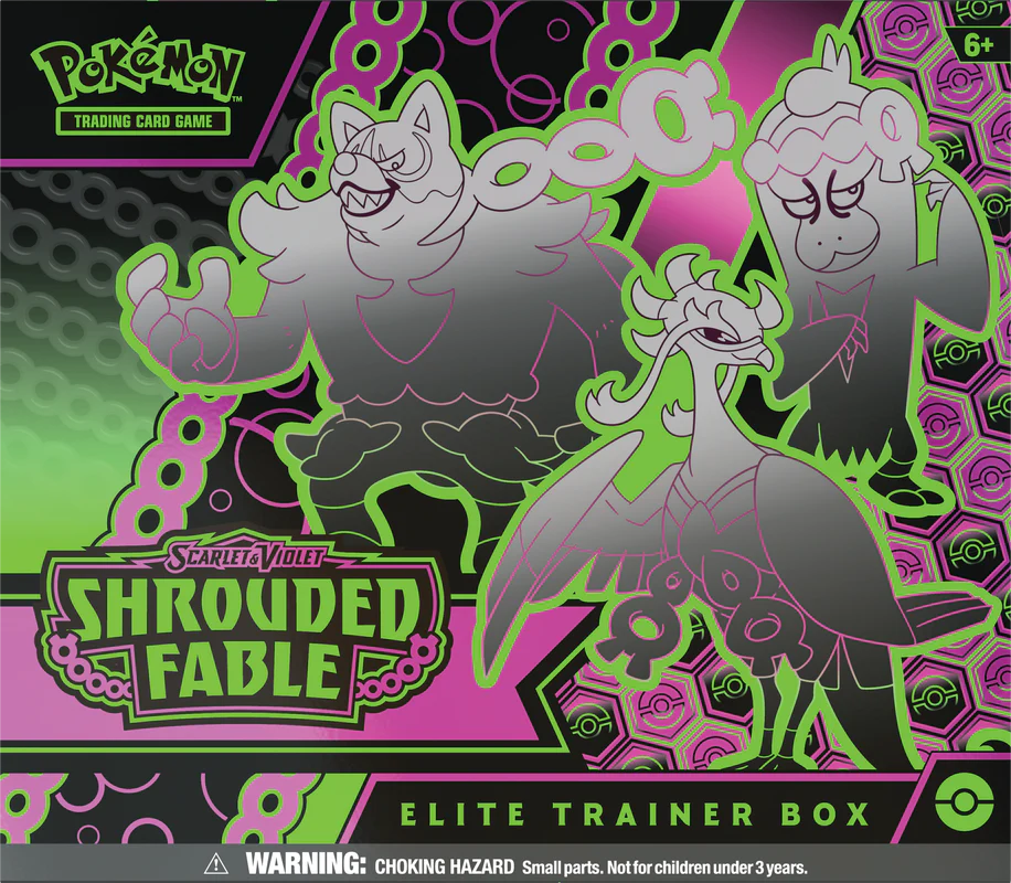 Pokemon TCG: Scarlet & Violet Shrouded Fable Elite Trainer Box