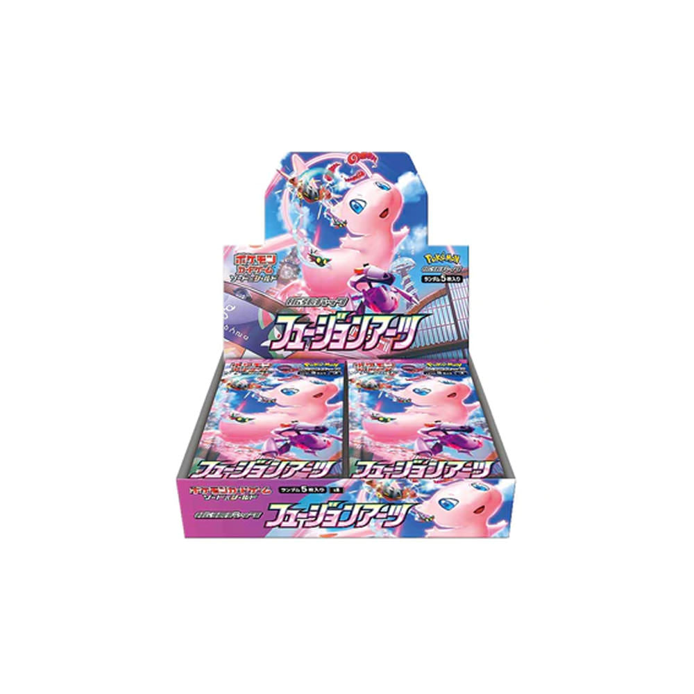 Pokemon Japanese TCG: Sword & Shield s8 Fusion Arts Booster Box