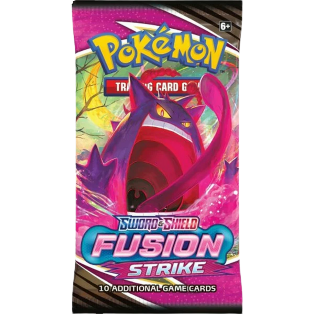 sword & shield-fusion strike booster display box Pokemon TCG Fusion Strike Loose Pack – Flaring Lair
