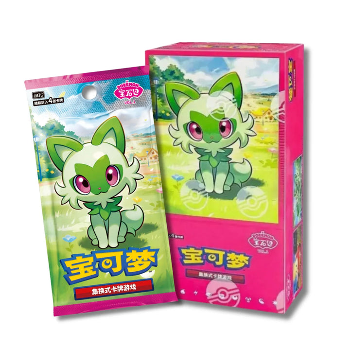 Pokémon Simplified Chinese Scarlet &amp; Violet Gem Pack Volume 1 Booster Box