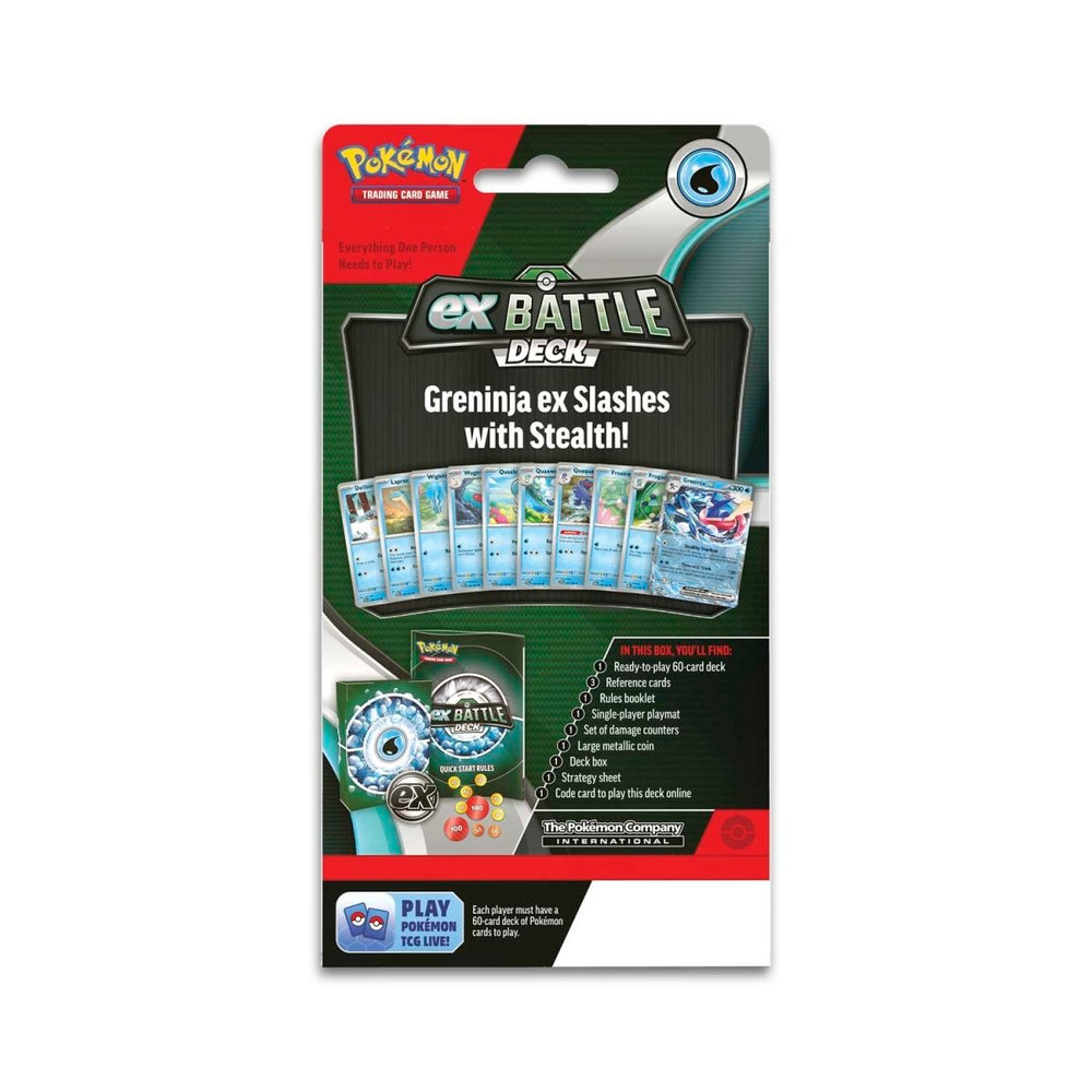 Pokémon Scarlet & Violet Greninja Ex Battle Deck