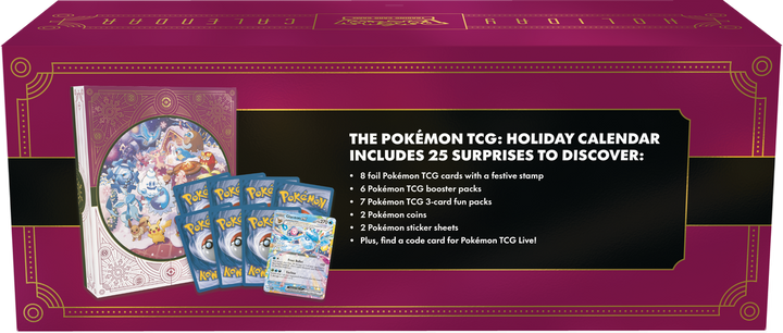 Pokémon Scarlet &amp; Violet Holiday Calendar 2025