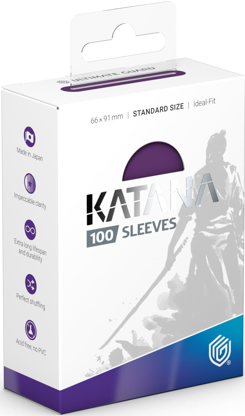 Ultimate Guard: Katana Sleeves 100CT Iris Bloom