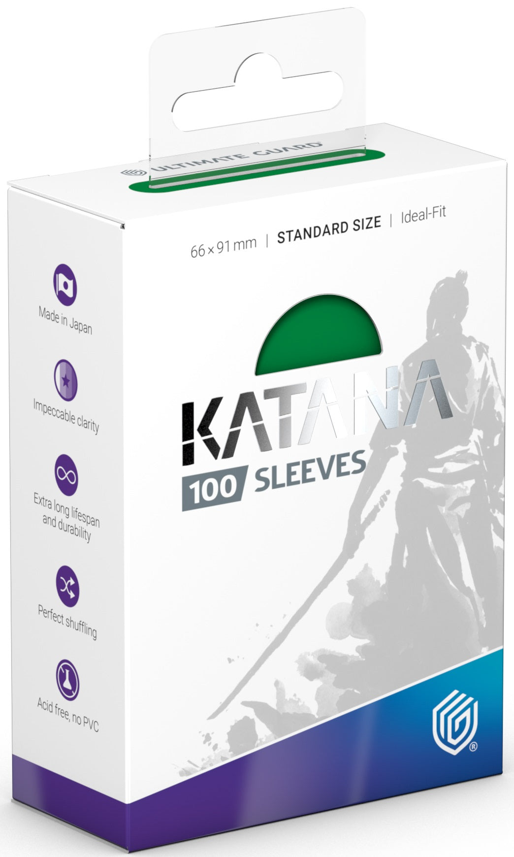 Ultimate Guard: Katana Sleeves 100CT Jade Garden